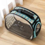 Sac à main transparent pour chat