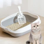 Bac à litière anti-éclaboussures pour chat – Image 6