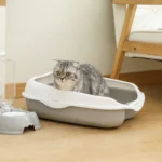 Bac à litière anti-éclaboussures pour chat – Image 3