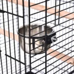Cage à oiseaux meuble métal – Image 4