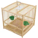 Cage bambou tissé – Image 2