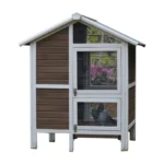 Volière en bois style cabane – Image 4