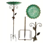 Bain d’extérieur pour oiseaux style nénuphar – Image 2