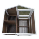 Volière en bois style cabane – Image 3