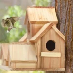 Nichoir en bois style grande maison – Image 2