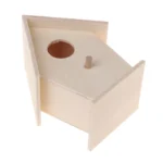 Nichoir en bois style maison – Image 4