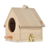 Petit Nichoir en bois style maison – Image 3