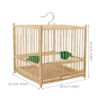 Cage bambou tissé – Image 3